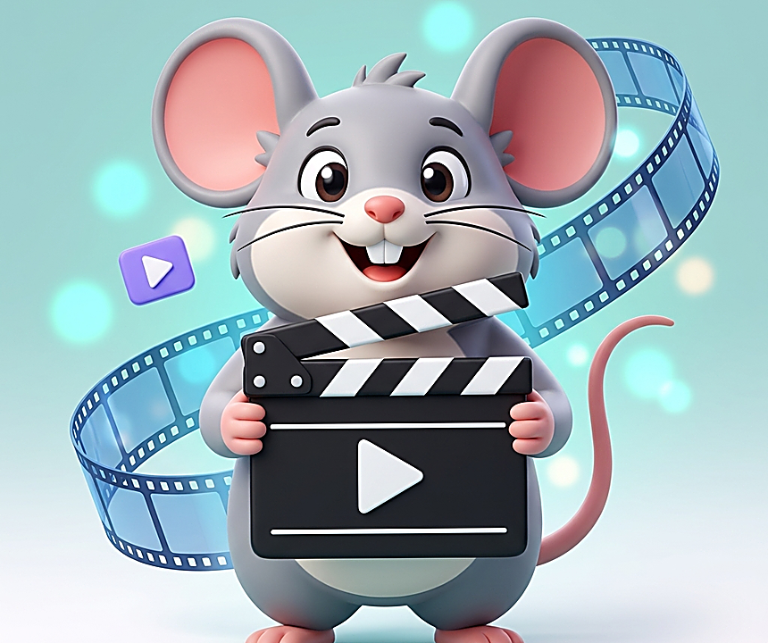 ZooEdit Mascot Clapperboard